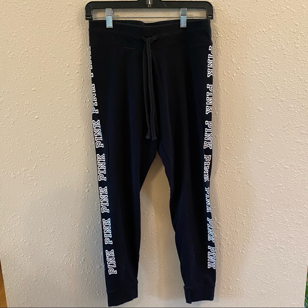 PINK Victoria secret black legging/joggers